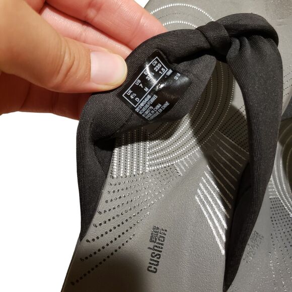 Clarks Cloudsteppers Arla Gilson thong flip flop womens sandals 7 - Picture 3 of 8